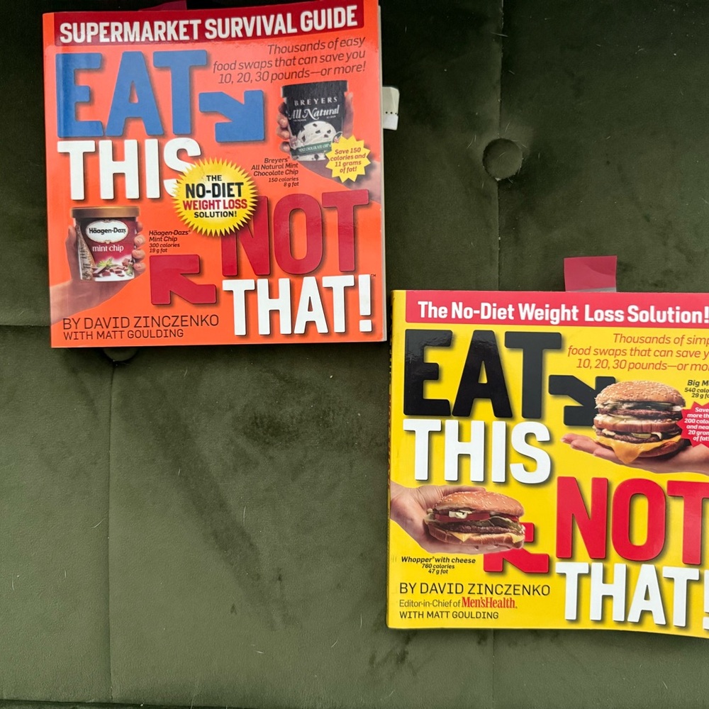 Eat This, Not That Book Set